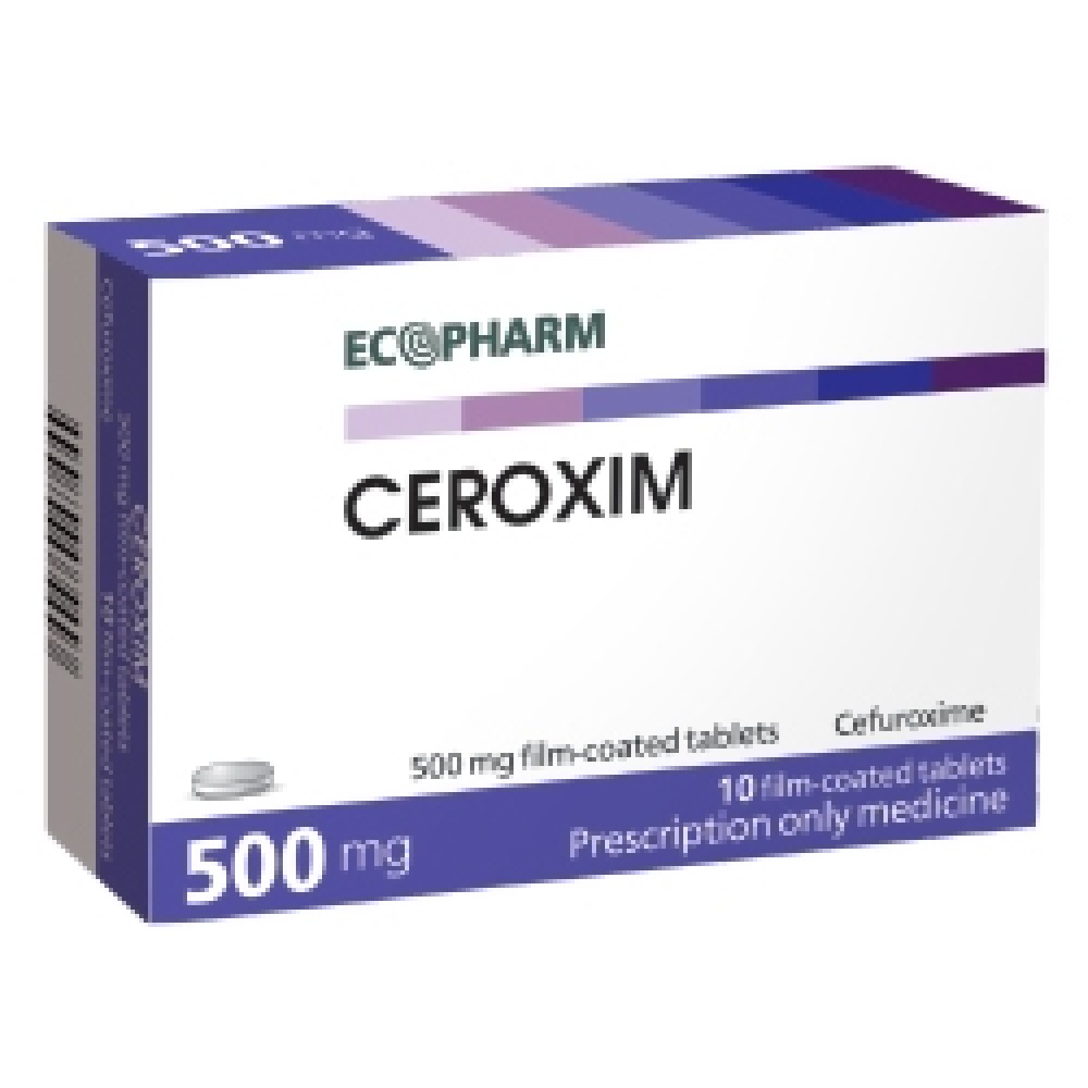 Ceroxim 500 mg 10 tablets / Цероксим 500 mg 10 таблетки - Лекарства с рецепта