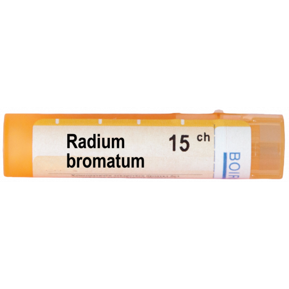 Радиум броматум 15 CH / Radium bromatum 15 CH - Монопрепарати