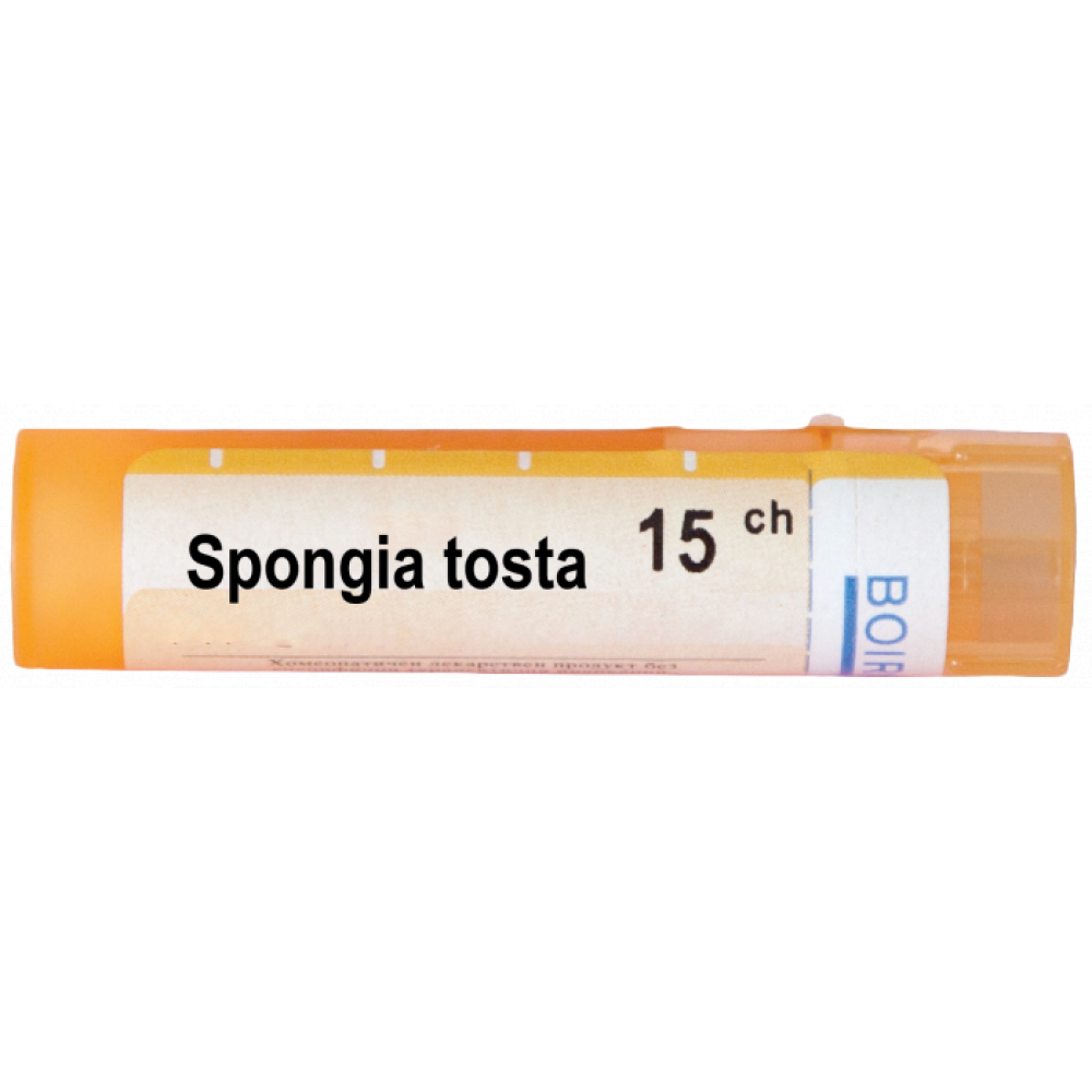 Спонгиа тоста 15 CH / Spongia tosta 15 CH - Монопрепарати