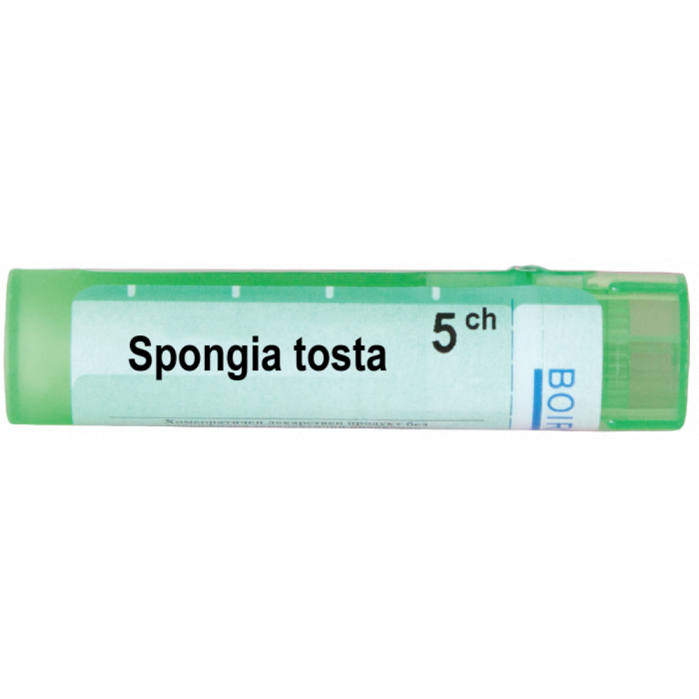 Спонгиа тоста 5 CH / Spongia tosta 5 CH - Монопрепарати