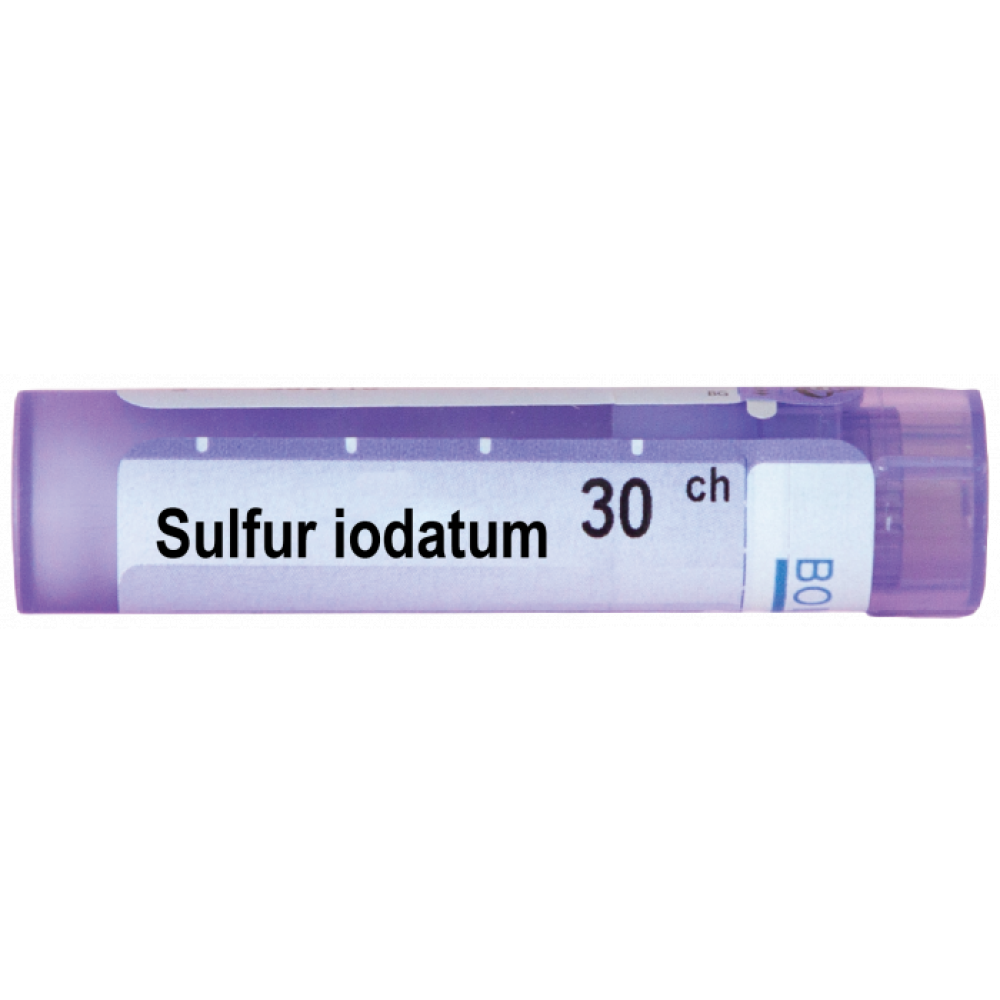 Сулфур йодатум 30 СН / Sulfur iodatum 30 CH - Монопрепарати