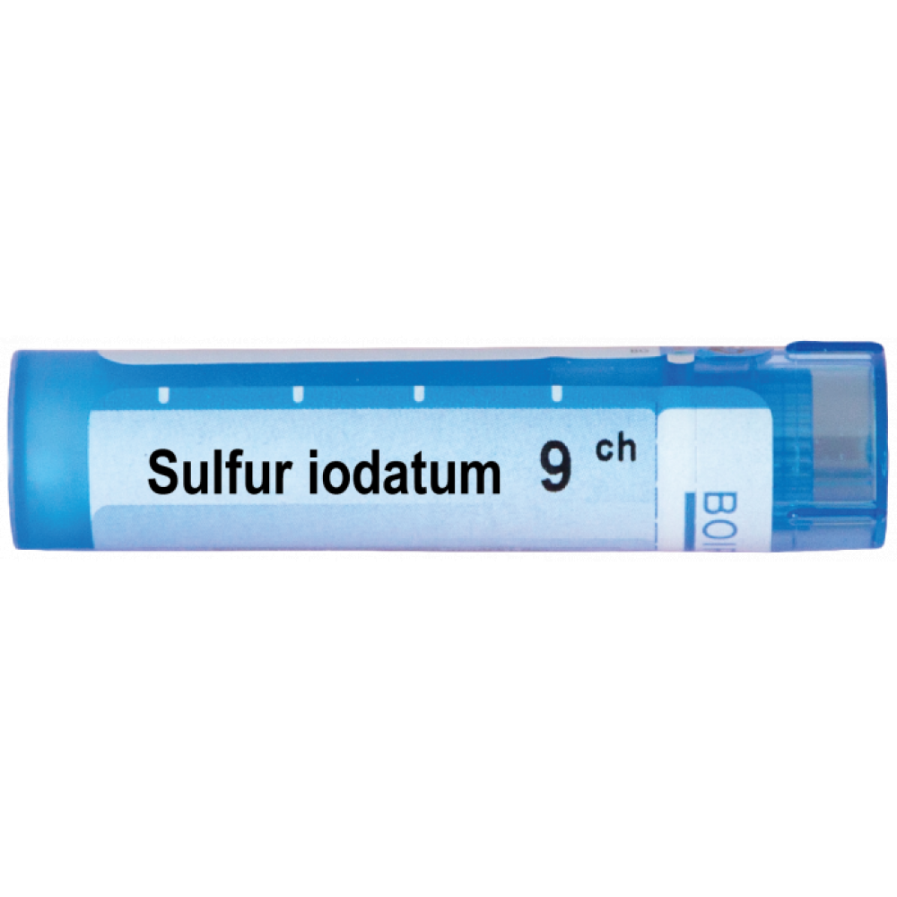 Сулфур йодатум 9 СН / Sulfur iodatum 9 CH - Монопрепарати
