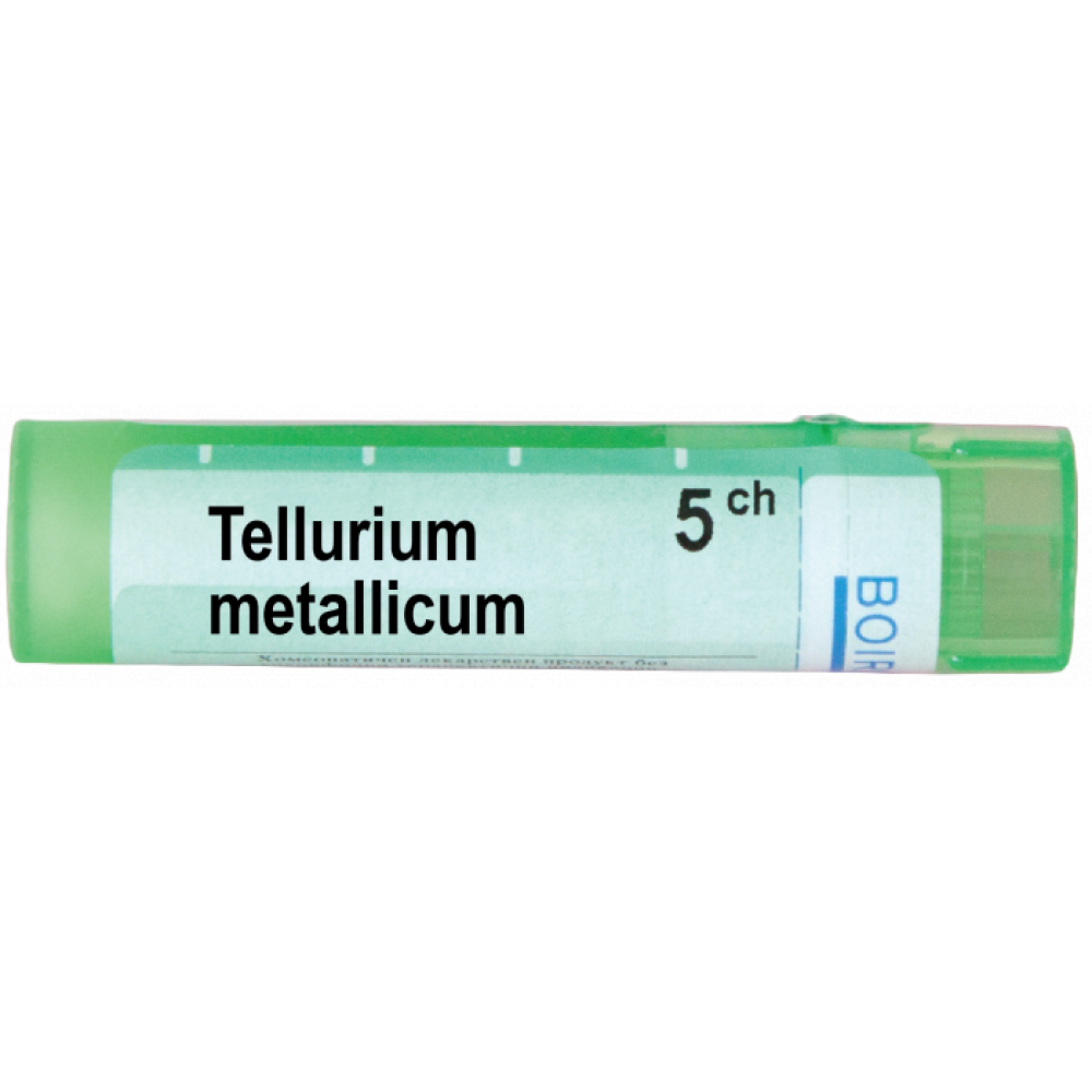 Tellurium metallicum 5 CH / Телуриум металикум 5 СН - Монопрепарати