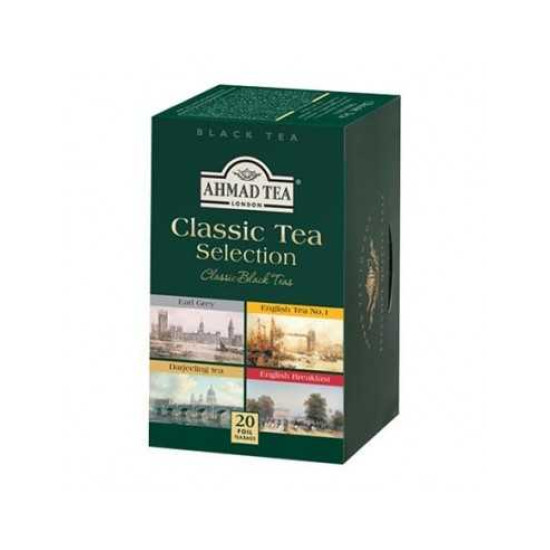 ᐉ ЧАЙ AHMAD TEA CLASSIC BLACK SELECTION филтър х 20 бр