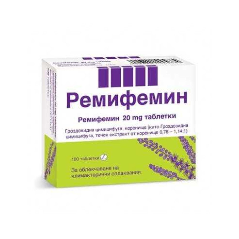 Remifemin 100 tablets / Ремифемин 100 таблетки - Хормонален баланс