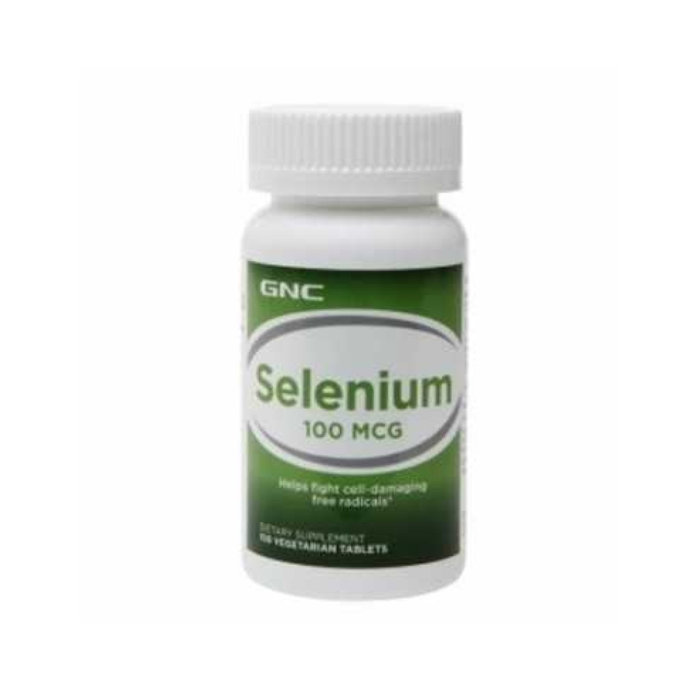 GNC Селен таблетки 100 µg x 100 / GNC Selenium tabs 100 µg x 100 - Имунитет