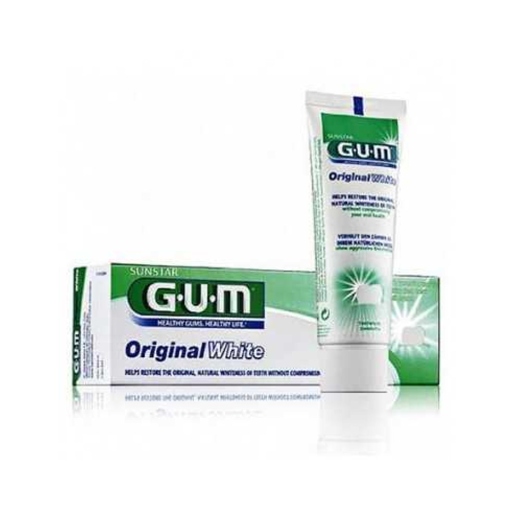 Toothpaste Gum Original white 75 ml / Паста за зъби Gum Ориджинал уайт 75 мл - Паста за зъби