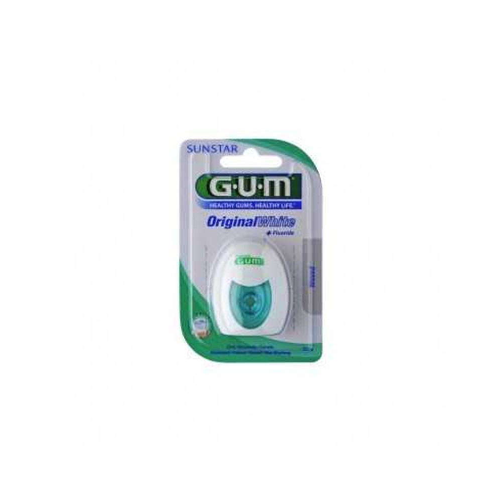 GUM Original White Избелващ конец за зъби х30 метра - Орална хигиена
