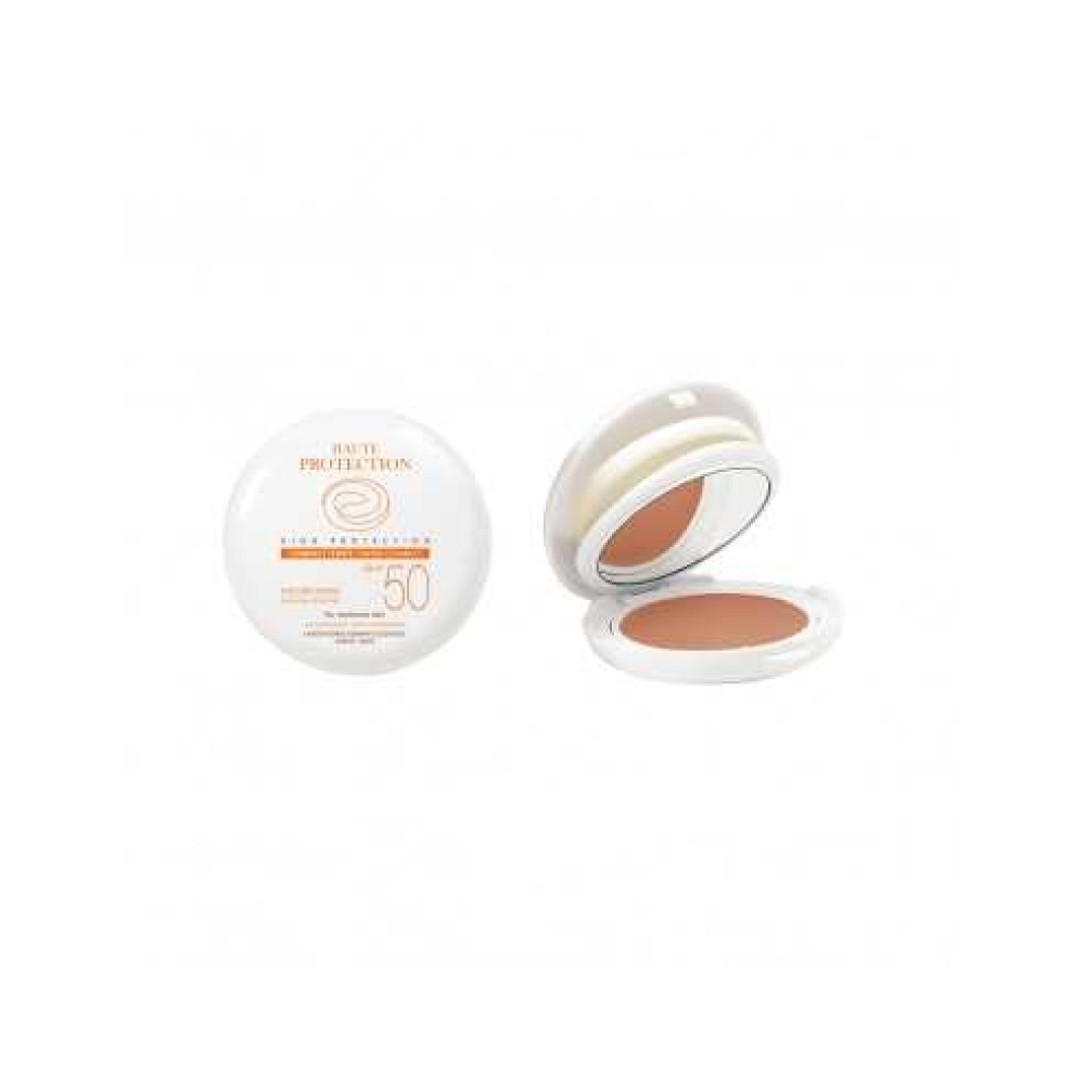 Avene Компактна крем-пудра за нетолерантна кожа, Мед SPF 50 10 грама - Слънцезащитни Продукти за Лице