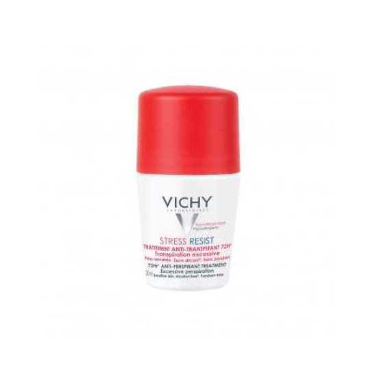 VICHY DEO STRESS RESIST 72H ANTI-PERPSIRANT TREATMENT део рол-он против обилно изпотяване причинено предимно от стрес 30 мл