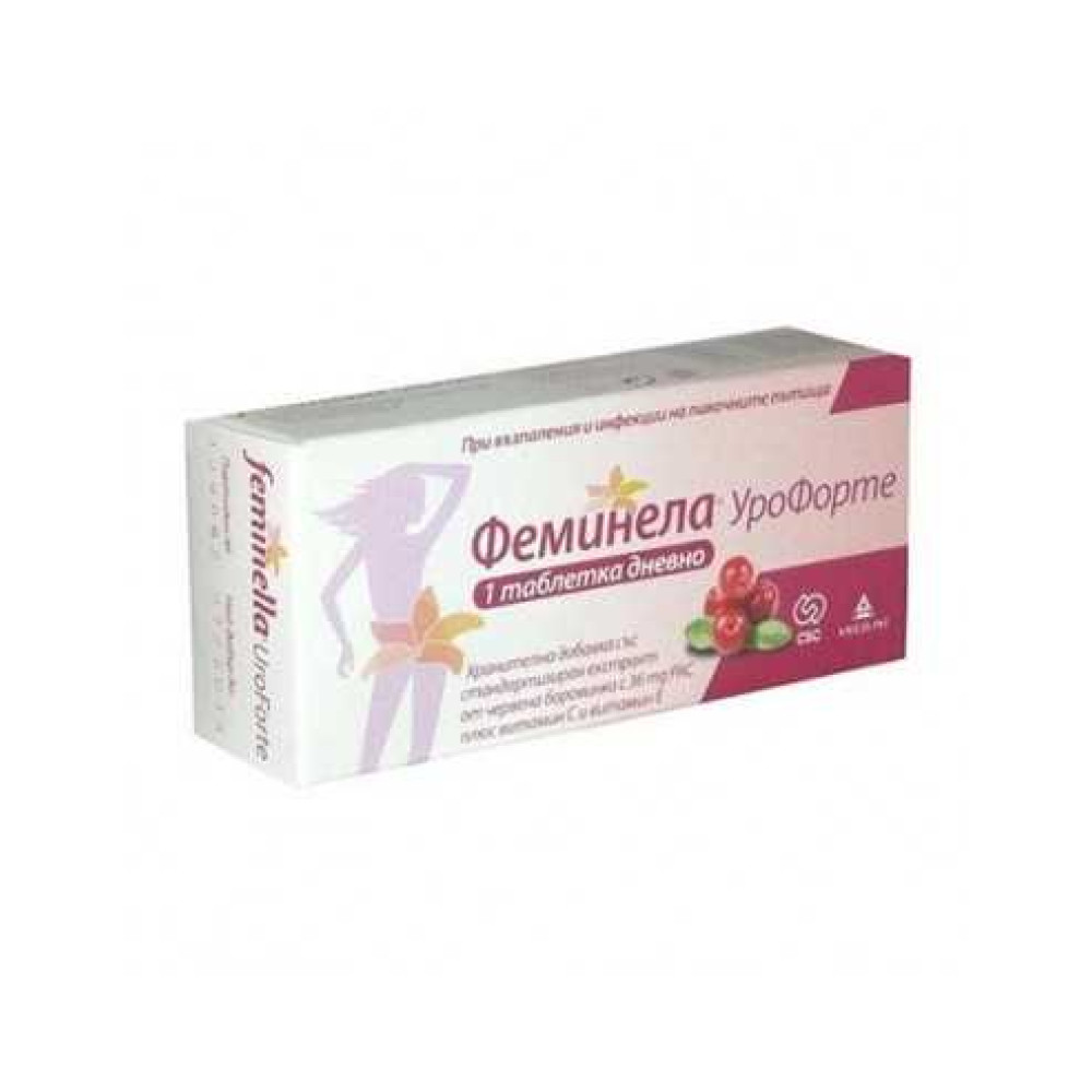 Feminela Uroforte 30 tablets / Феминела Урофорте 30 таблетки - Пикочо-полова система