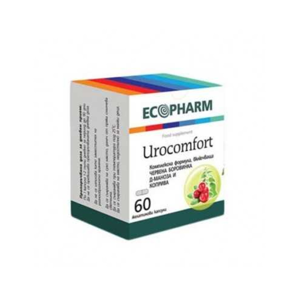 Urokomfort 60 capsules / Урокомфорт 60 капсули - Пикочо-полова система