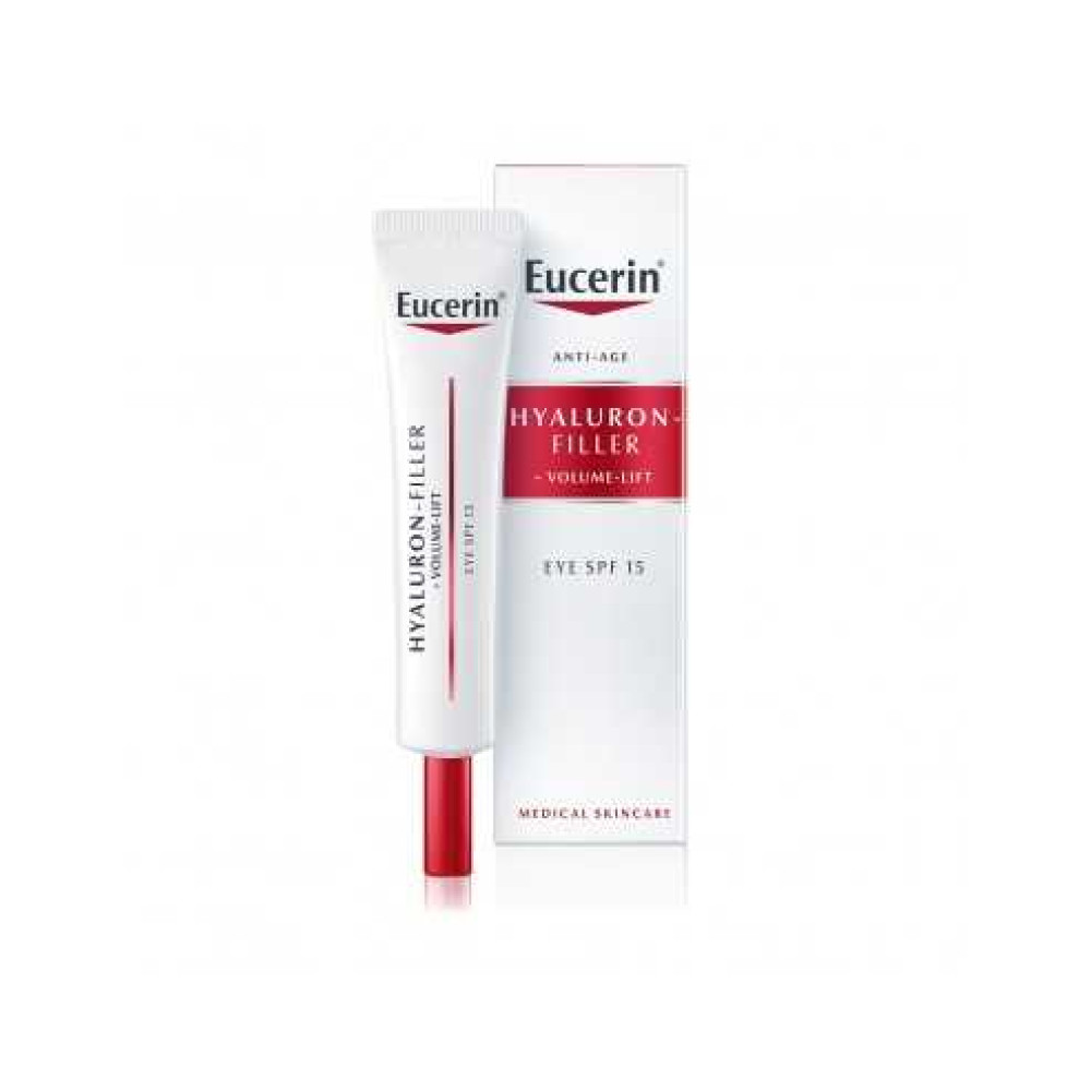 Eucerin Volume-Filler Околоочен крем с лифтинг ефект SPF 15 15 мл - Кремове за лице