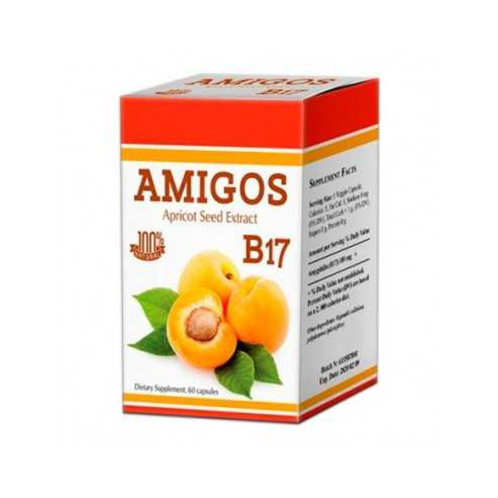 Amigos Vitamin B17 100 mg 60 capsules /Амигос Витамин Б17 100 мг 60 капсули - Имунитет