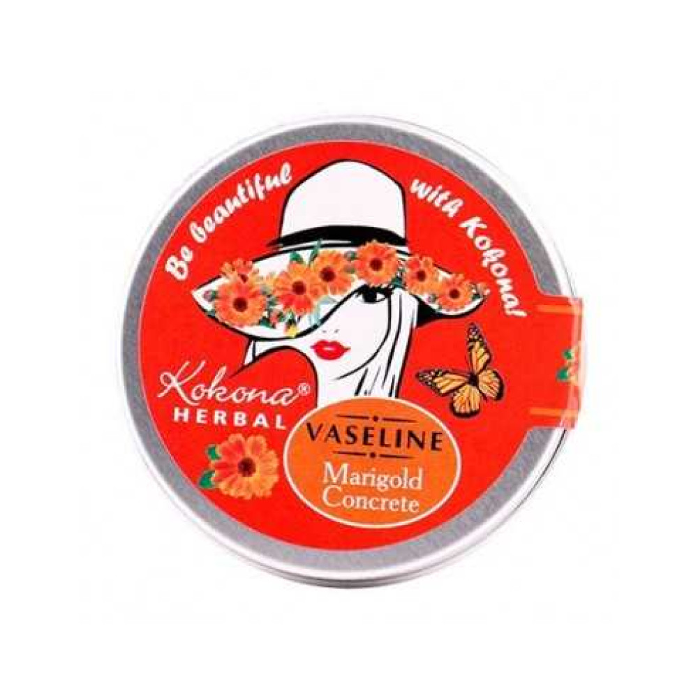 Kokona Vaseline Calendula with Vitamin is 50 ml / Кокона вазелин невен с витамин е 50 мл - Грижа за устните
