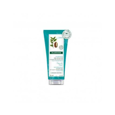 KLORANE NOURISHING SHOWER GEL WITH CUPUACU BUTTER подхранващ душ гел с масло от купуасу с аромат на вода от гардения 200 мл