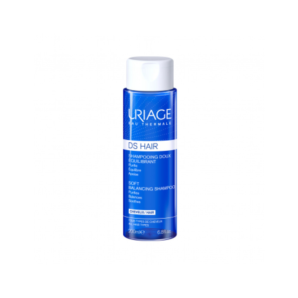 Uriage DS Hair Soft Balancing Почистващ и балансиращ шампоан за коса 200 мл - Шампоани