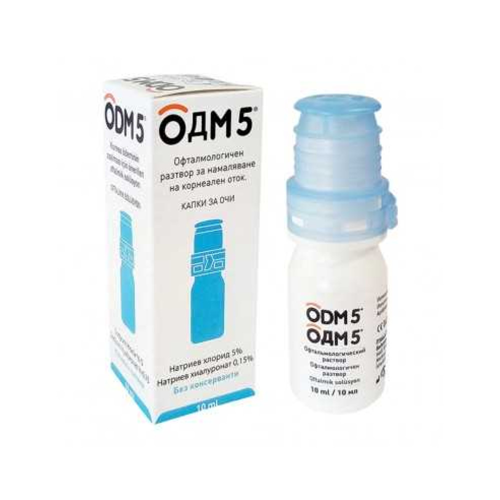 ODM5 капки за очи против отоци 10 мл. - Очи и зрение