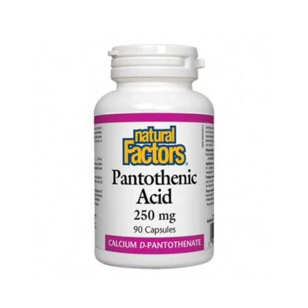Pantothenic Acid 250 mg 90 capsules / Пантотенова киселина 250 мг 90 капсули - Ендокринна система
