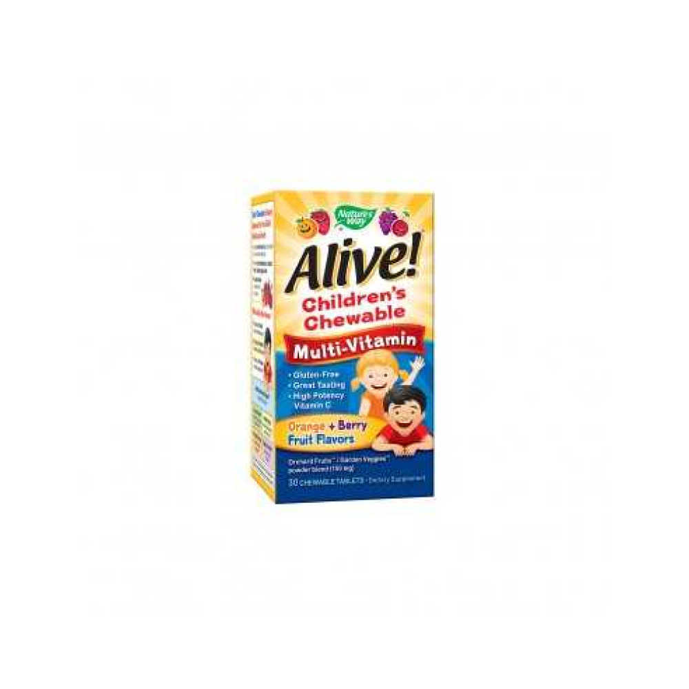 Alive Мултивитамини за деца х30 дъвчащи таблетки - Имунитет