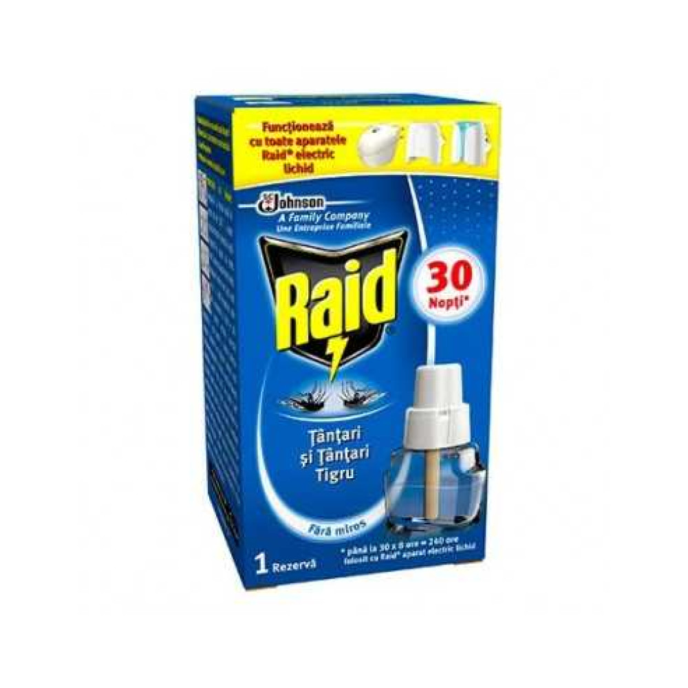 Rаid filler 21 ml 30 nights / Райд пълнител 21 мл 30 нощи - Репеленти