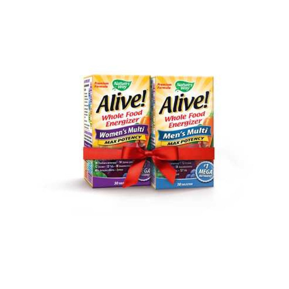Промо Пакет Alive Мултивитамини за мъже и жени - Витамини и минерали