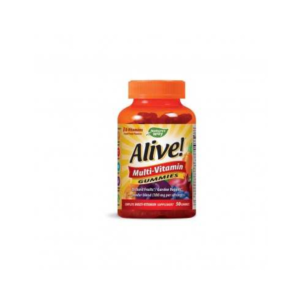 Alive Мултивитамини за възрастни х50 желирани таблетки - За възрастни