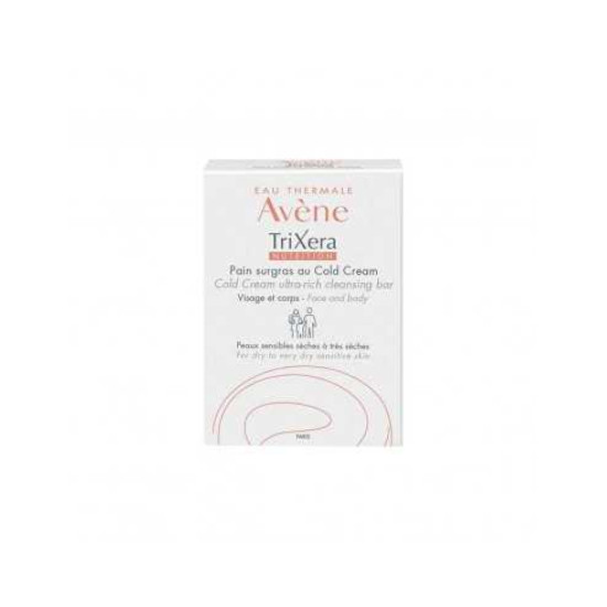 ᐉ Avene TriXera Nutrition Сапун за лице и тяло за суха и чувствителна кожа 100 грама