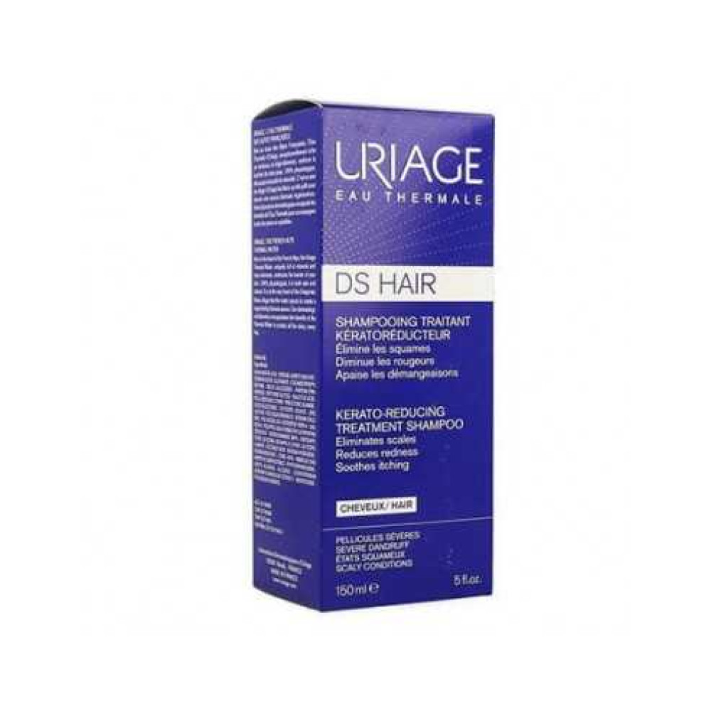 Uriage DS Hair Kerato-Reducing Регулиращ успокояващ шампоан за коса 150 мл - Шампоани