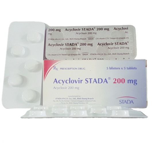 АЦИКЛОВИР AL табл 200 мг x 25 бр