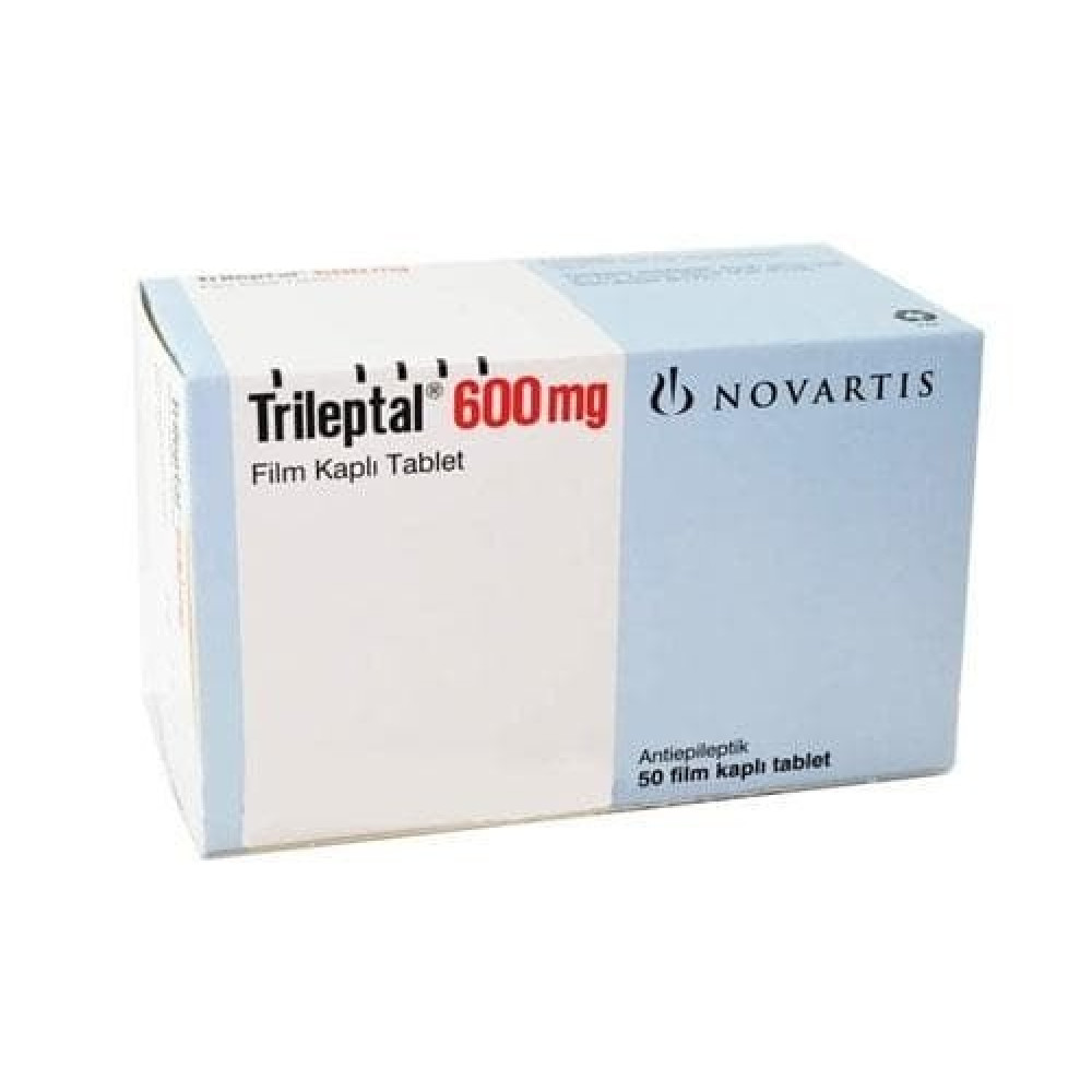 Trileptal 600 mg 50 film-coated tablets Трилептал 600 mg 50 филмирани таблетки - Лекарства с рецепта