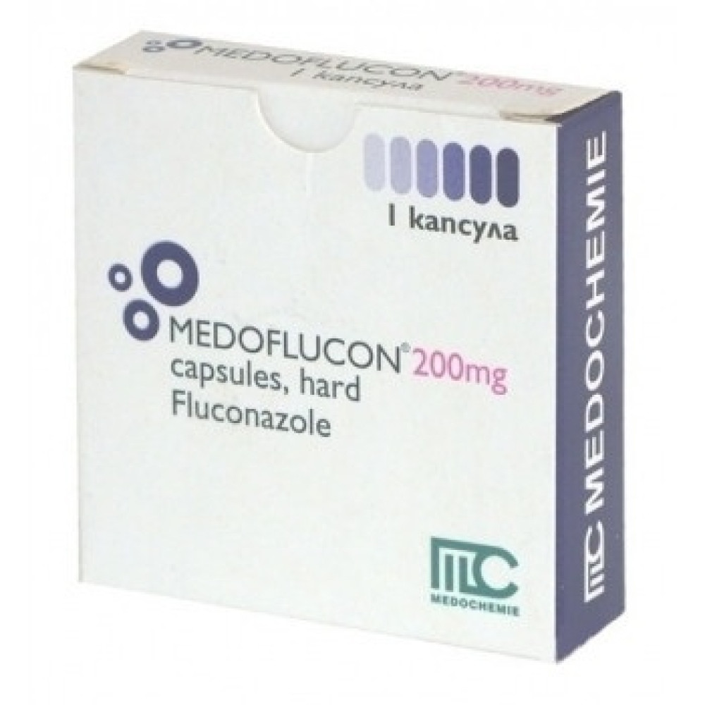 Medoflucon 200 mg 1 capsules / Медофлукон 200 mg 1 капсули - Лекарства с рецепта