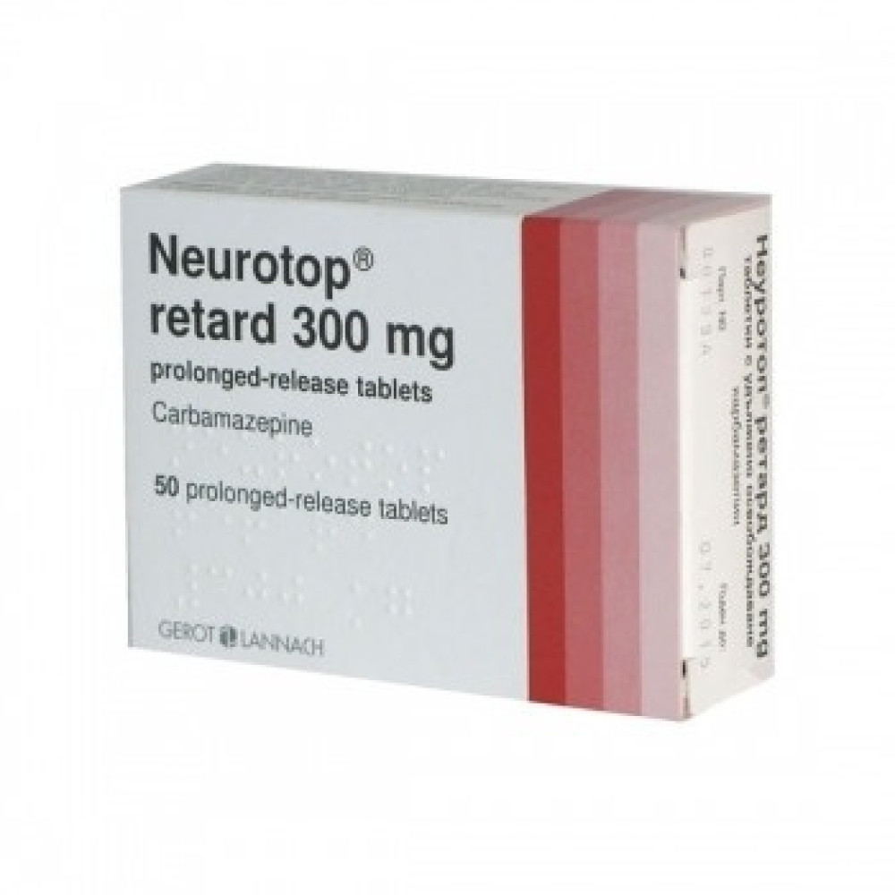 Neurotop Retard 300 mg, 50 prolonged - release tablets / Неуротоп Ретард 300 mg, 50 таблетки с удължено освобождаване - Лекарства с рецепта