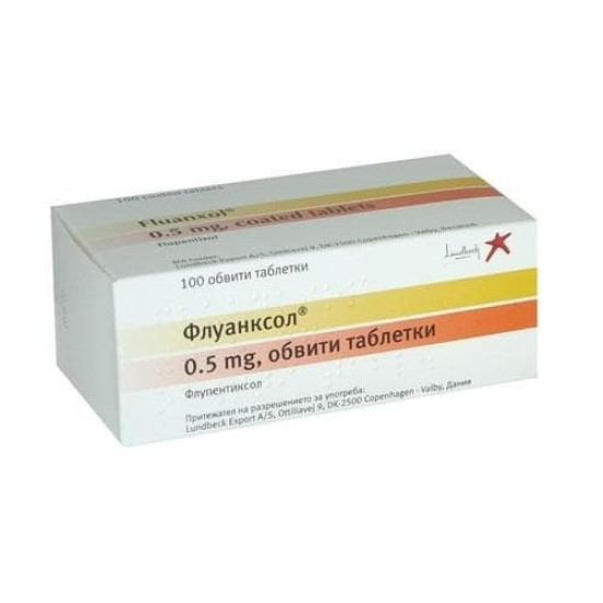 ФЛУАНКСОЛ табл 0.5 мг х 100 бр