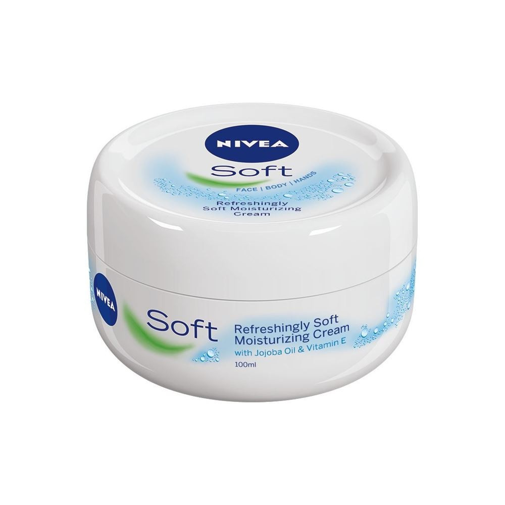 Nivea Soft хидратиращ крем за ежедневна употреба 100мл - Кремове за лице