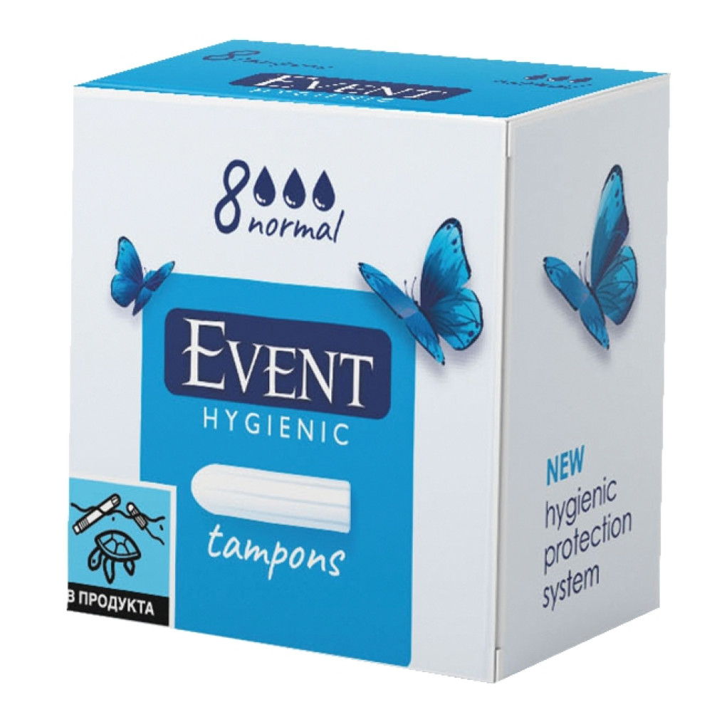 Tampons Event normal 8 br. / Тампони Евент нормал 8 бр. - Превръзки и тампони