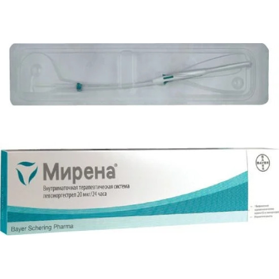 СПИРАЛА МИРЕНА 20 мкг / 24 H