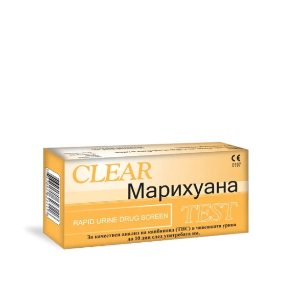 ТЕСТ ЗА НАРКОТИЦИ CLEAR THC /за марихуана-лента/