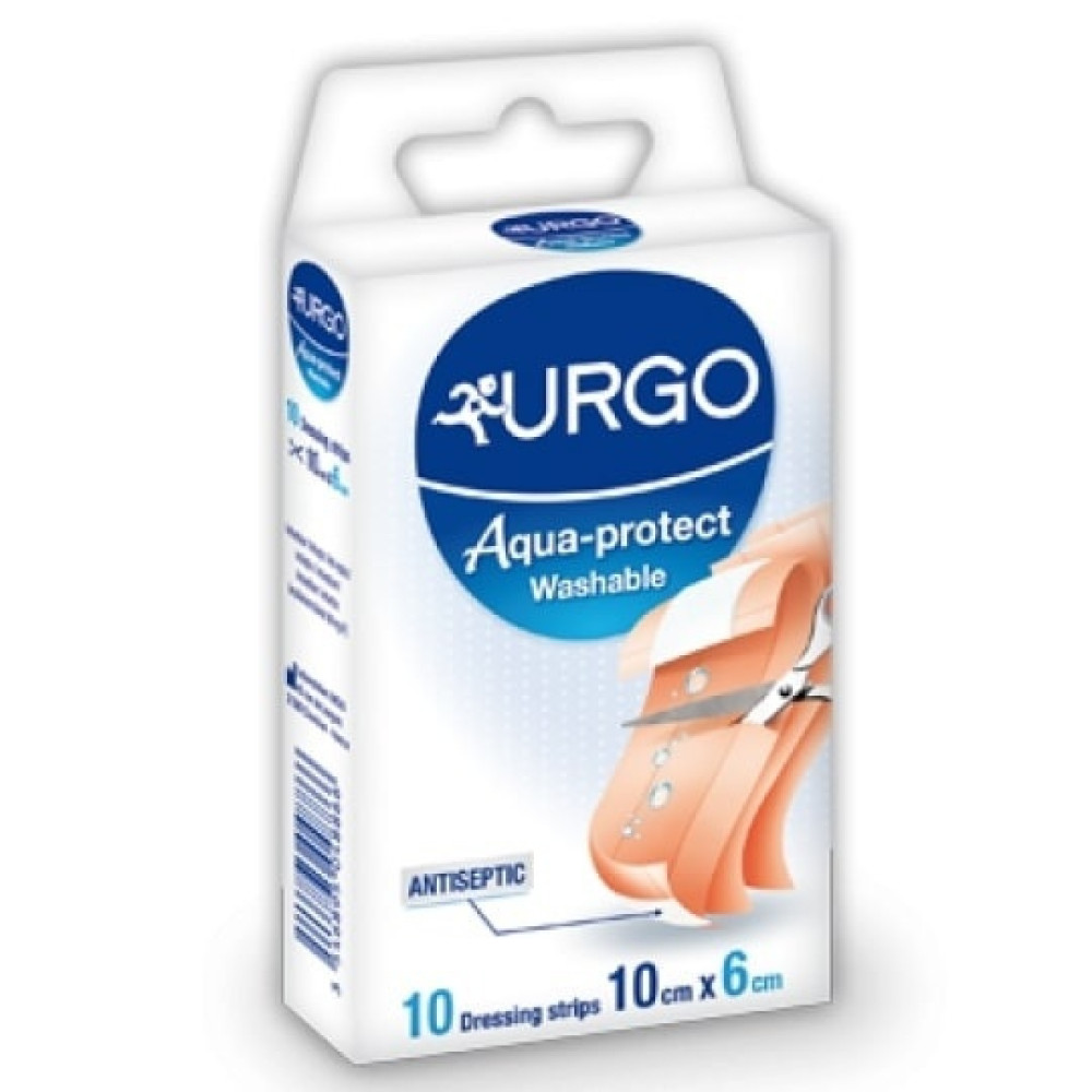 Urgo washable patch tape 10cm / 6cm / Урго миещ се пластир лента 10см/6см - Лепенки и марли