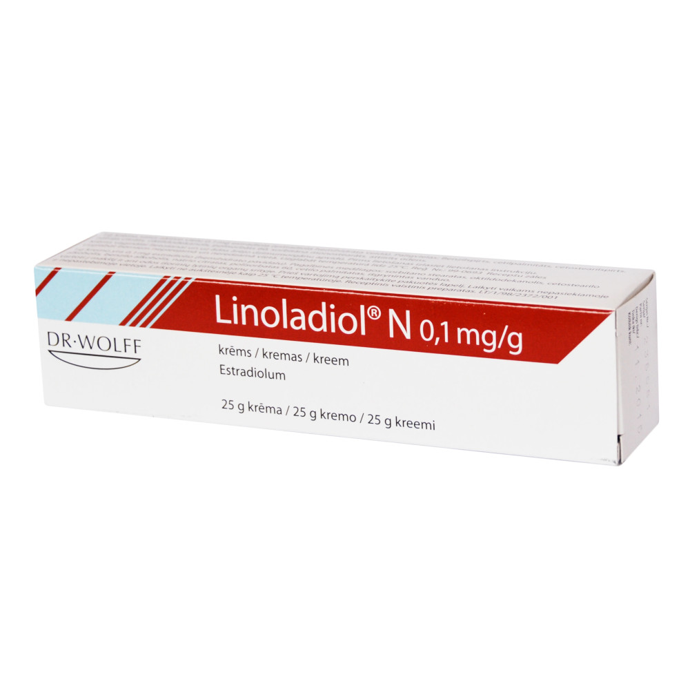Linoladiol N 0,01 g /100 g cream 25 gr. / Линоладиол Н 0,01 г /100 г крем 25 гр - Лекарства с рецепта