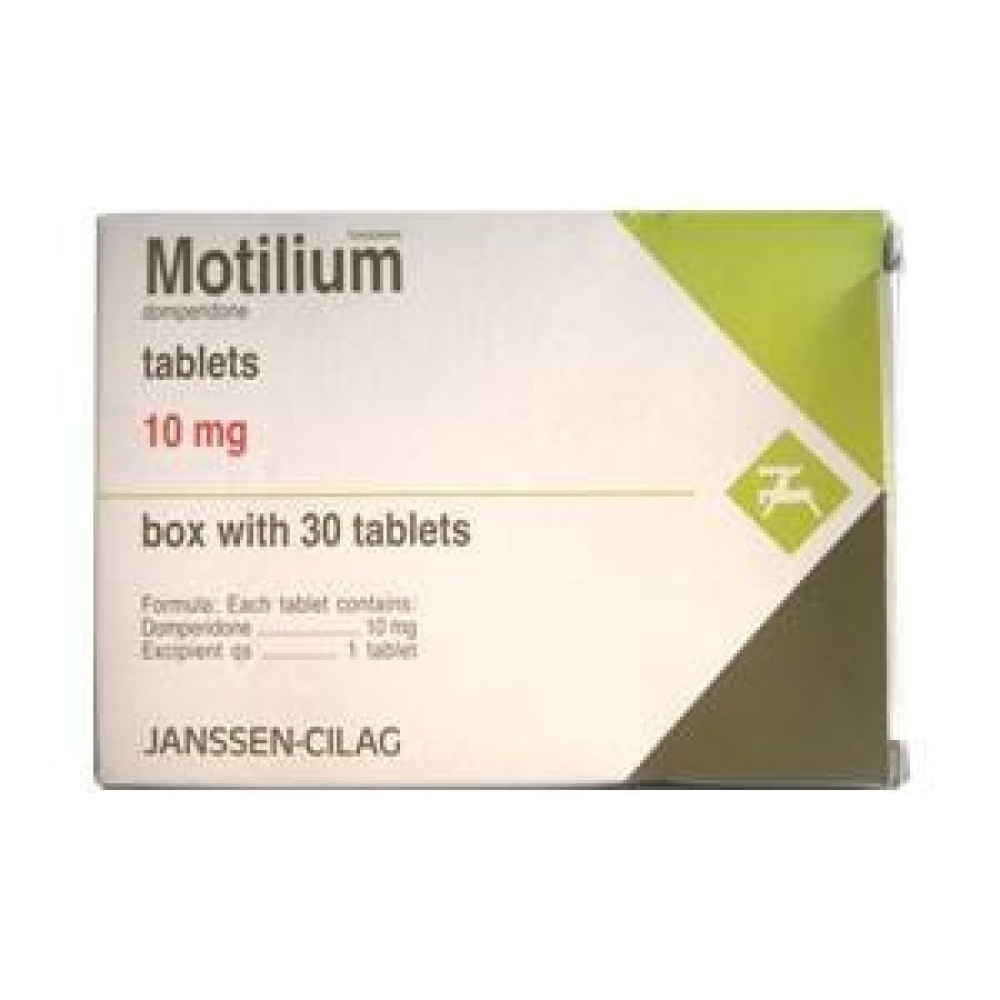 Motilium 10 mg 30 film-coated tablets / Мотилиум 10 mg 30 филмирани таблетки - Храносмилателна система