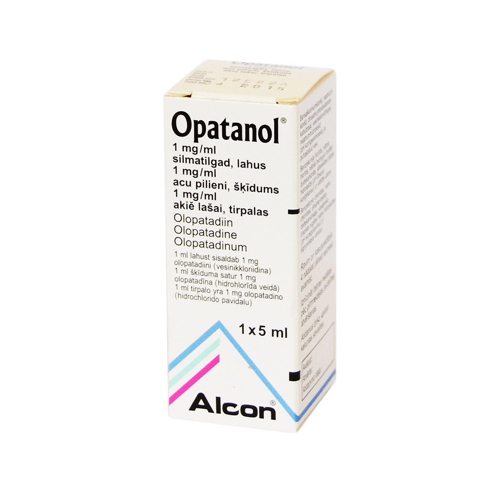 Opatanol 1% eye drops 5 ml / Опатанол 1% капки за очи 5 мл - Лекарства с рецепта