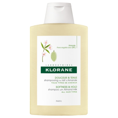 KLORANE WITH ALMOND MILK SHAMPOO шампоан за обем с бадемово мляко за фина коса 200 мл