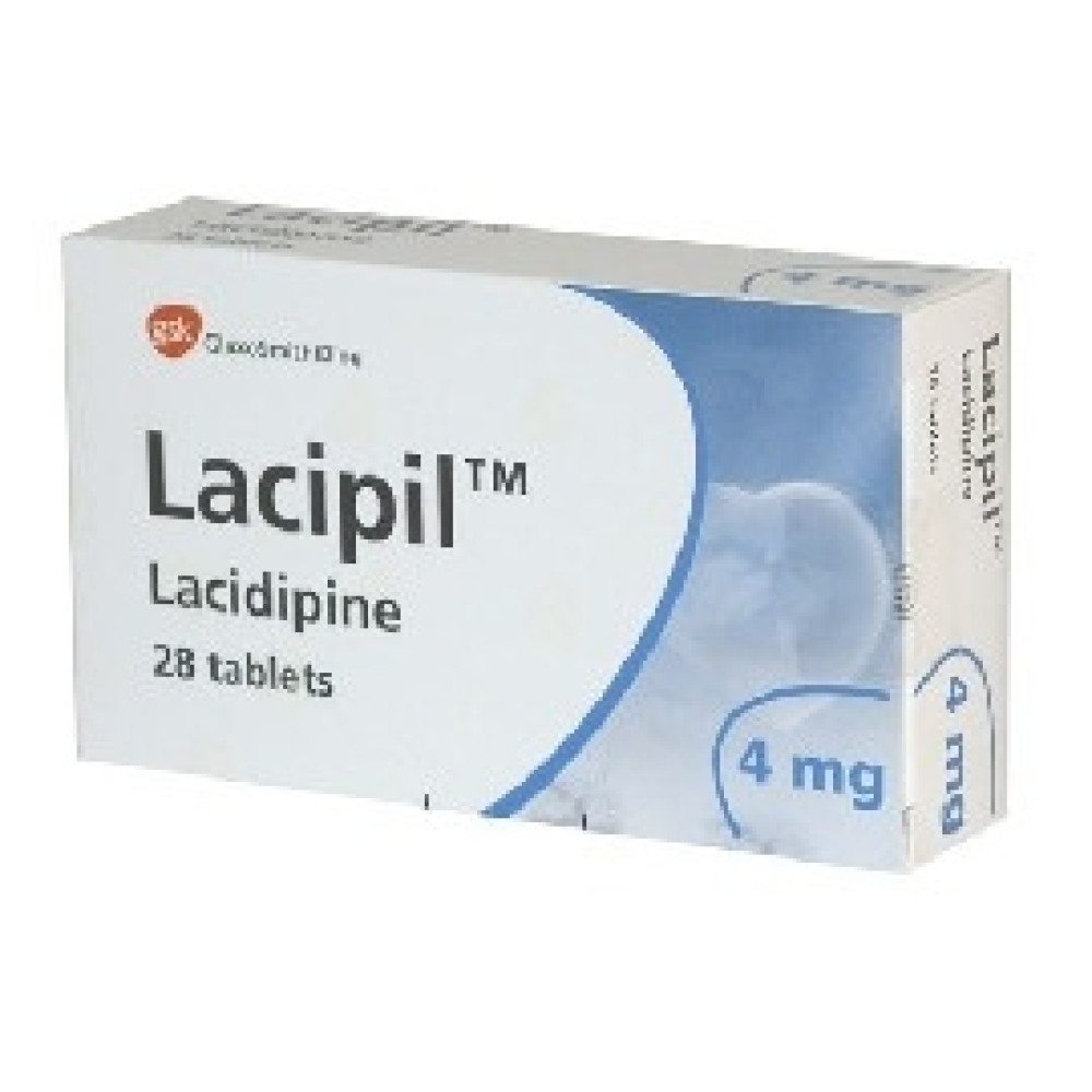 Lacipil 4 mg 28 film-coated tablets / Ласипил 4 мг 28 филмирани таблетки - Лекарства с рецепта