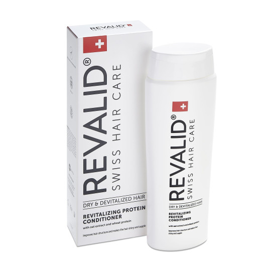 REVALID REVITALIZING PROTEIN CONDITIONER ревитализиращ и подхранващ балсам за суха и изтощена коса 250 мл