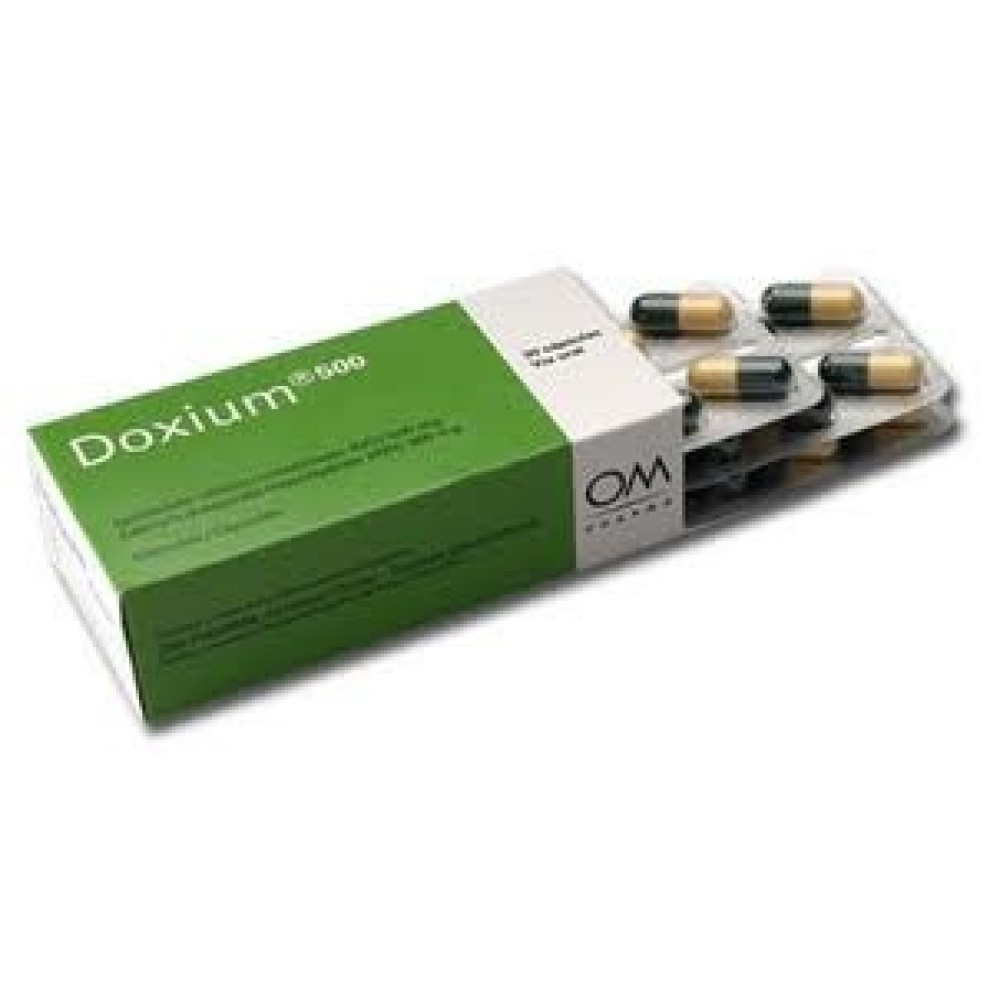 Doxium 500 mg 30 caps. / Доксиум 500 мг. 30 капсули - Лекарства с рецепта