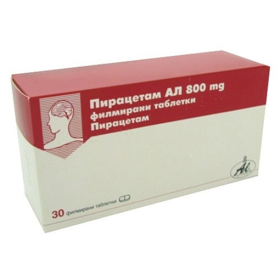 ПИРАЦЕТАМ AL табл 800 мг х 30 бр