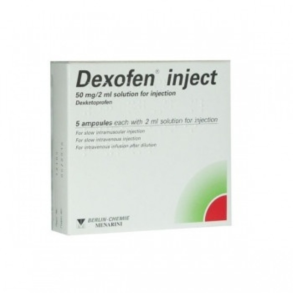 Dexofen 2ml 5 аmps / Дексофен 2мл 5 амп. - Лекарства с рецепта