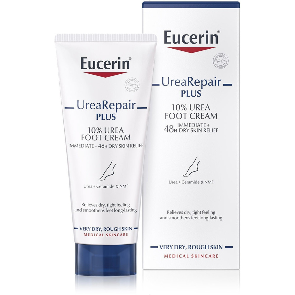Eucerin UreaRepair Plus Възстановяващ крем за крака с 10% урея 100 мл - Грижа за краката