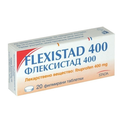 ФЛЕКСИСТАД табл 400 мг х 20 бр